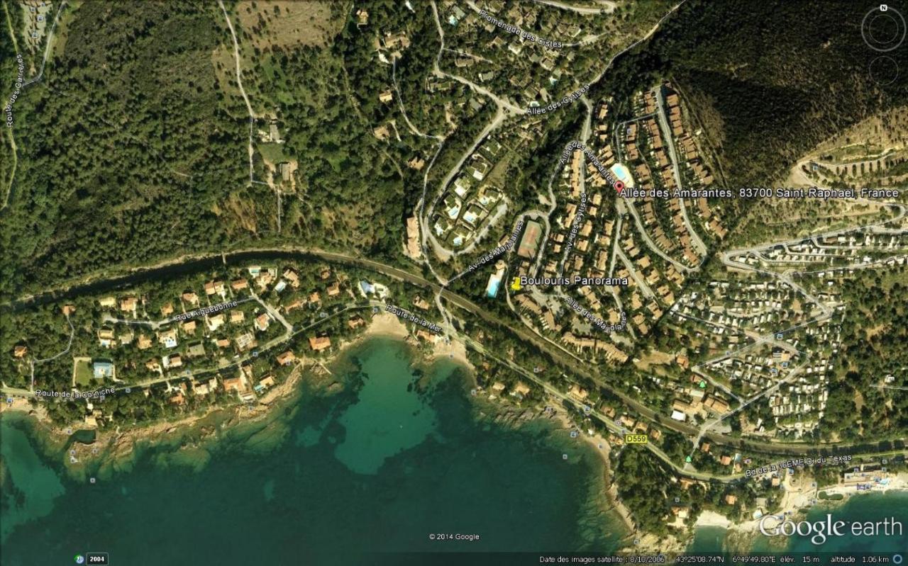 Duplex, Vue Panoramique Sur La Mediterranee, Piscine, Garage Saint-Raphaël Eksteriør bilde