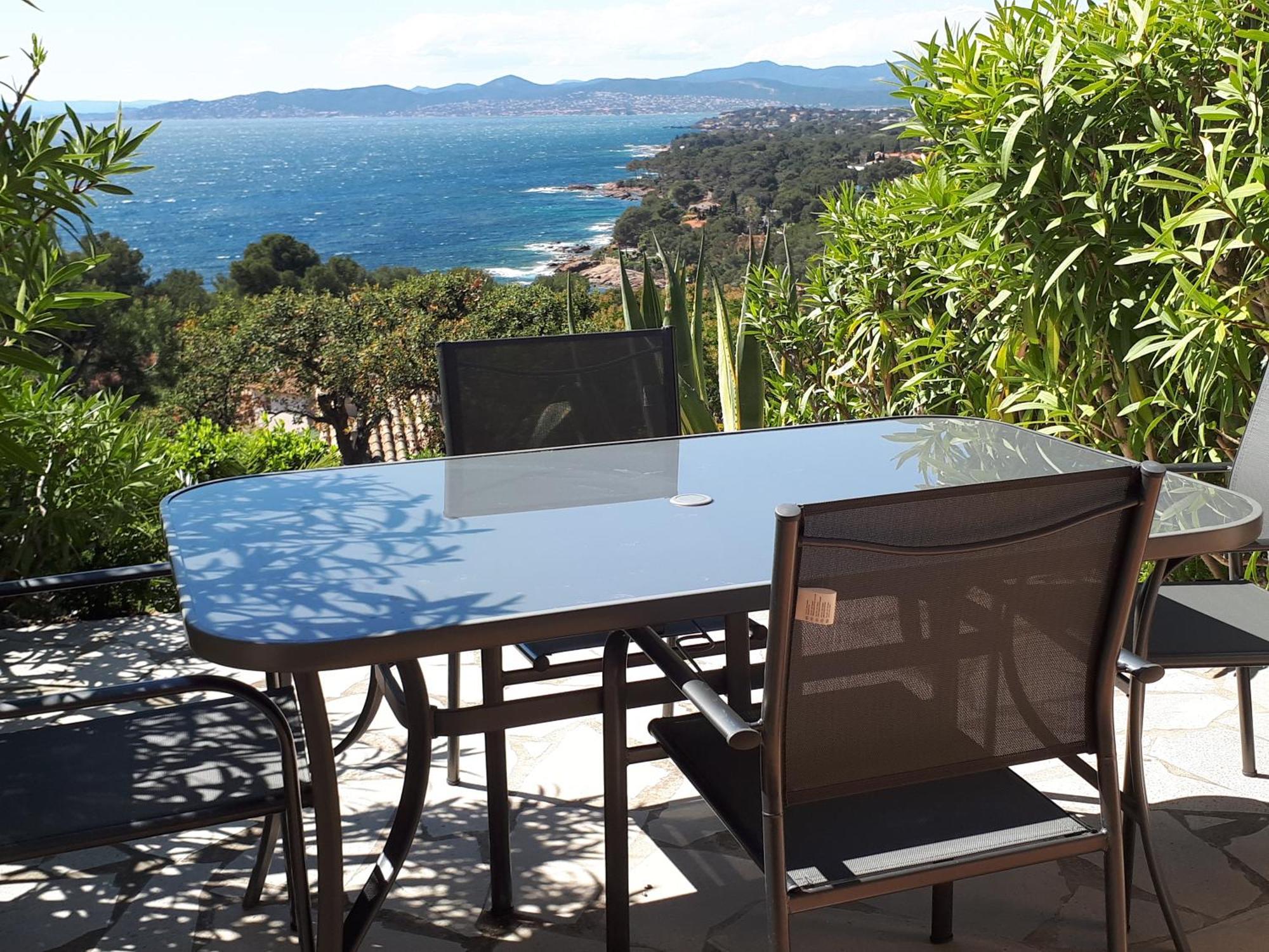 Duplex, Vue Panoramique Sur La Mediterranee, Piscine, Garage Saint-Raphaël Eksteriør bilde